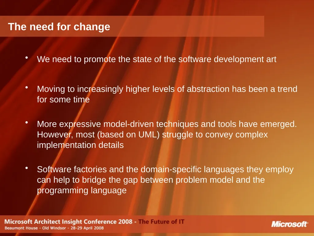 Do Software Factories live up to the Promise? - slide 9 of 40