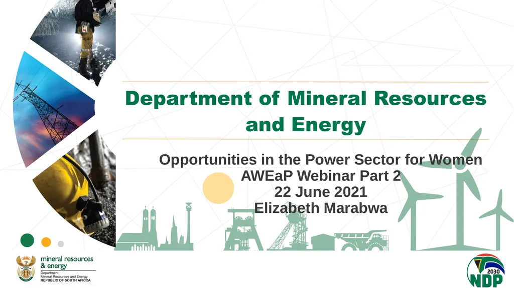 Opportunities in the Power Sector for Women AWEaP - slide 1 of 16