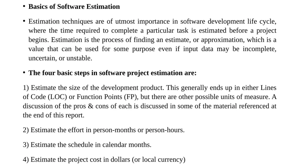 PROJECT LIFE CYCLE AND EFFORT ESTIMATION Software - slide 57 of 72
