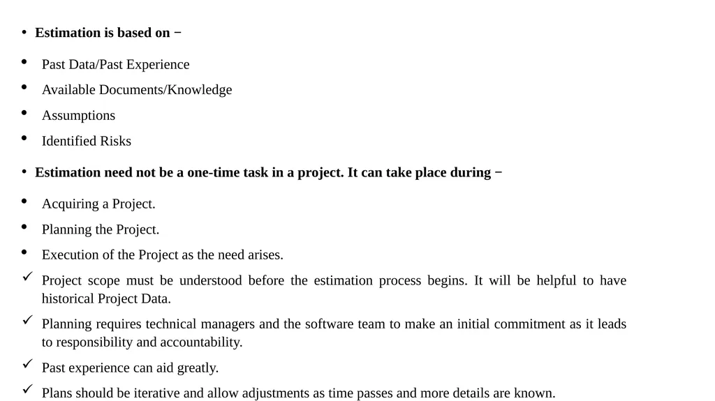 PROJECT LIFE CYCLE AND EFFORT ESTIMATION Software - slide 58 of 72