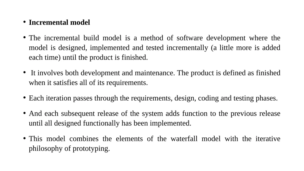 PROJECT LIFE CYCLE AND EFFORT ESTIMATION Software - slide 8 of 72