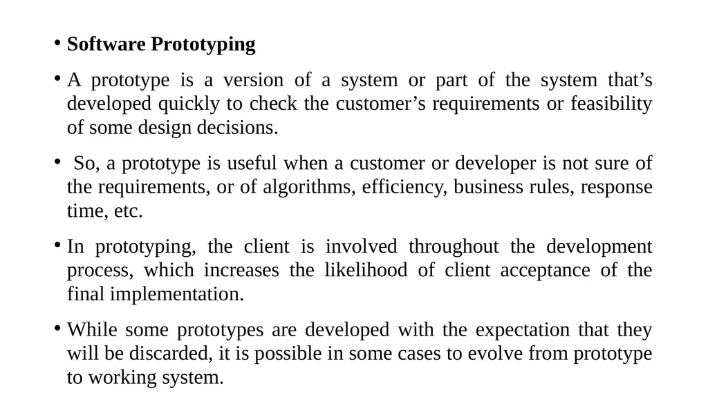 PROJECT LIFE CYCLE AND EFFORT ESTIMATION Software - slide 24 of 72