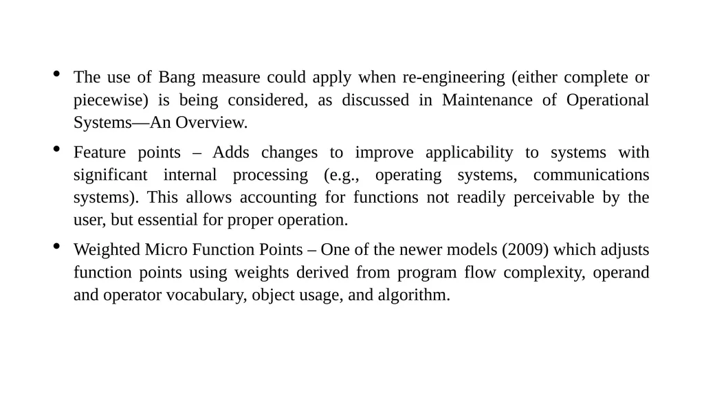 PROJECT LIFE CYCLE AND EFFORT ESTIMATION Software - slide 68 of 72