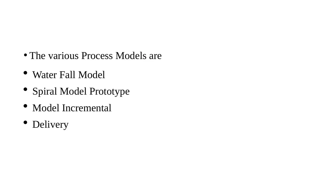 PROJECT LIFE CYCLE AND EFFORT ESTIMATION Software - slide 23 of 72