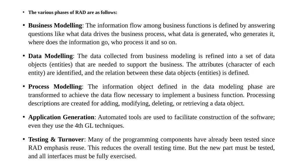 PROJECT LIFE CYCLE AND EFFORT ESTIMATION Software - slide 36 of 72