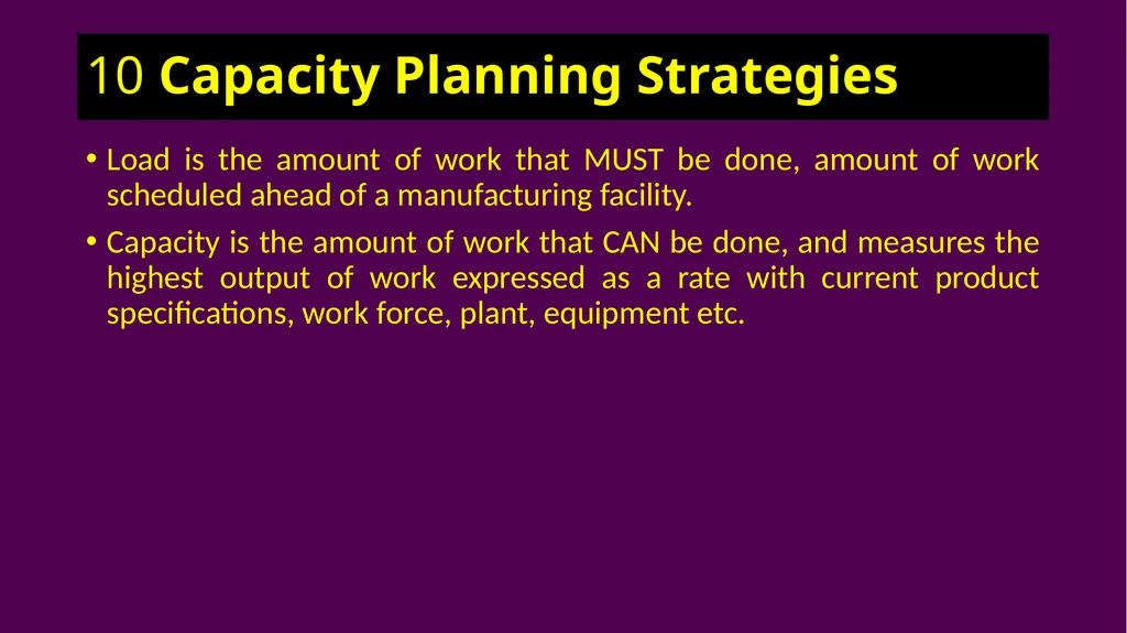 Operations Planning & Control The Most Important - slide 32 of 49
