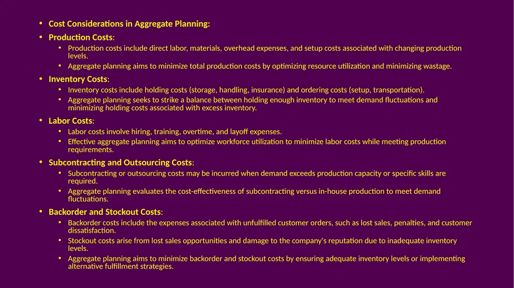 Operations Planning & Control The Most Important - slide 15 of 49
