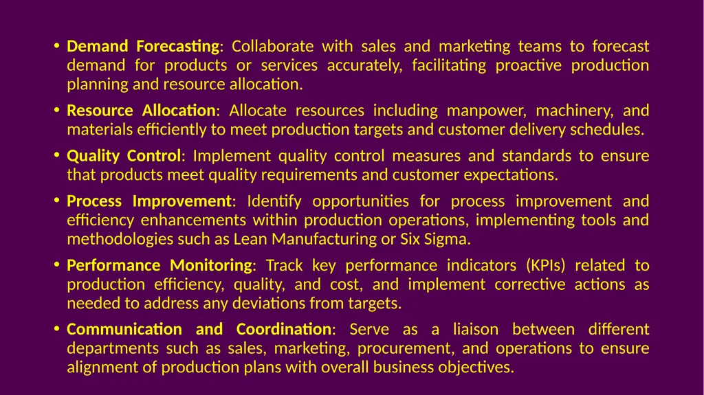 Operations Planning & Control The Most Important - slide 22 of 49