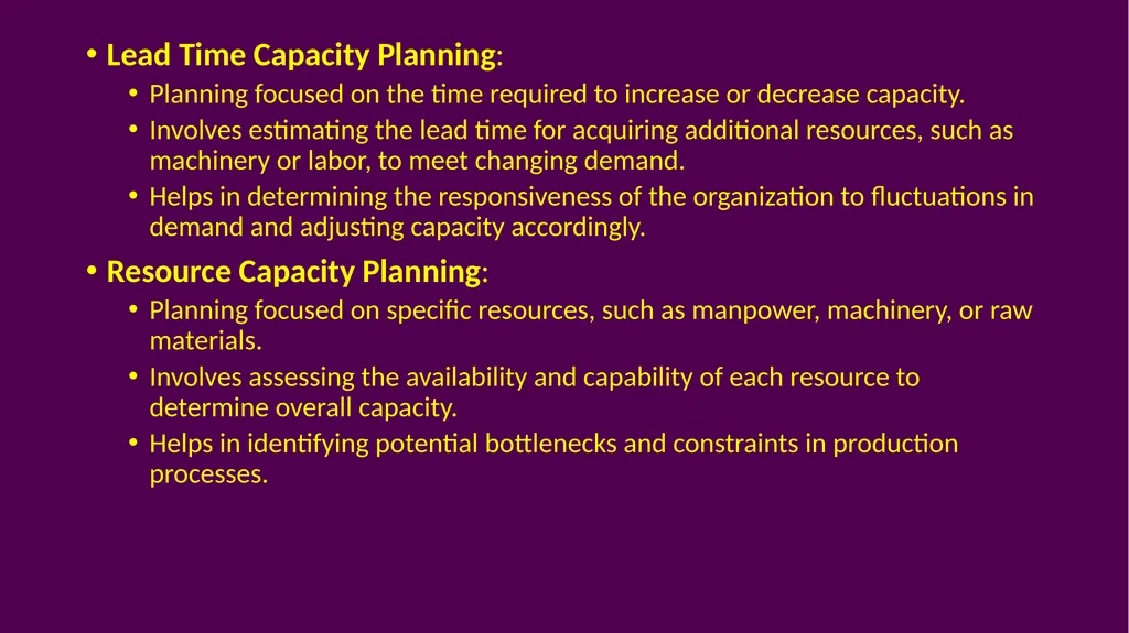 Operations Planning & Control The Most Important - slide 26 of 49