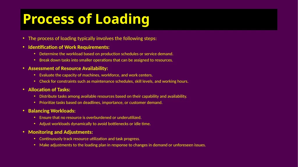 Operations Planning & Control The Most Important - slide 29 of 49