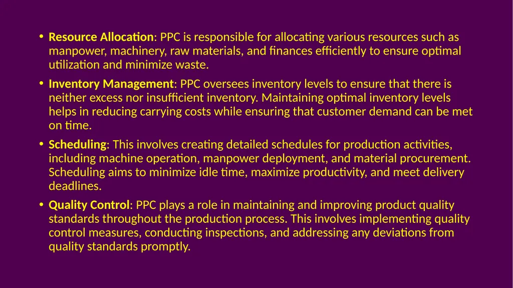 Operations Planning & Control The Most Important - slide 19 of 49