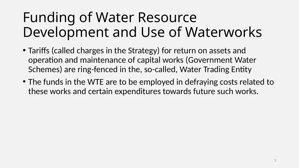 Tariffs, Billing and Cost Recovery Peter van - slide 3 of 39