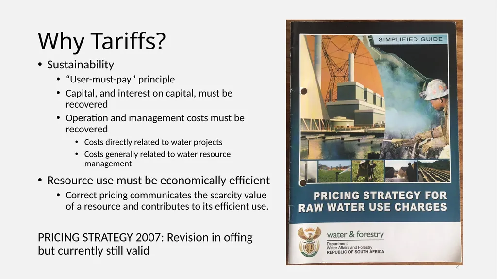 Tariffs, Billing and Cost Recovery Peter van - slide 2 of 39