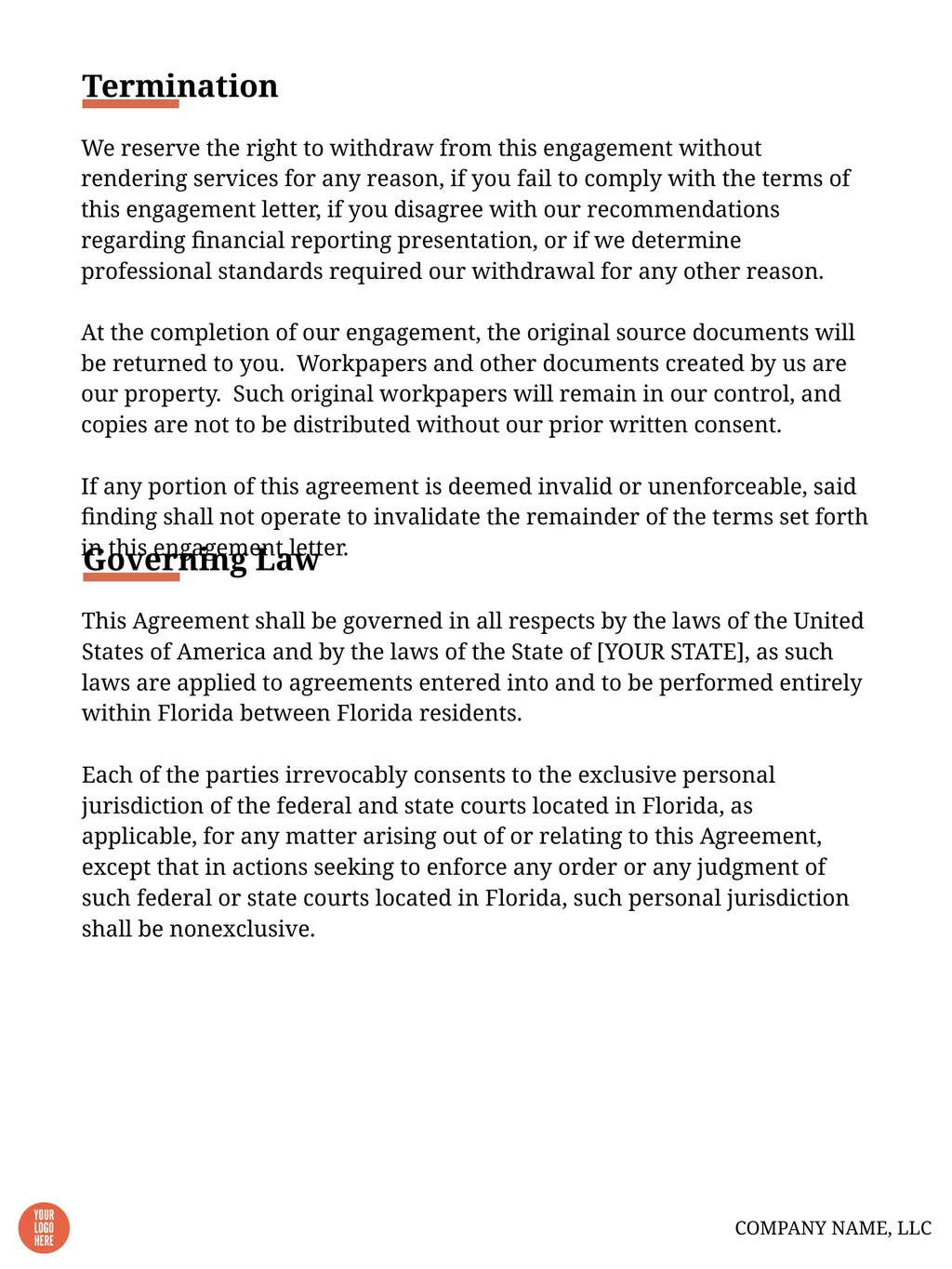 Tax Resolution Fixed Fee Agreement Engagement - slide 8 of 11