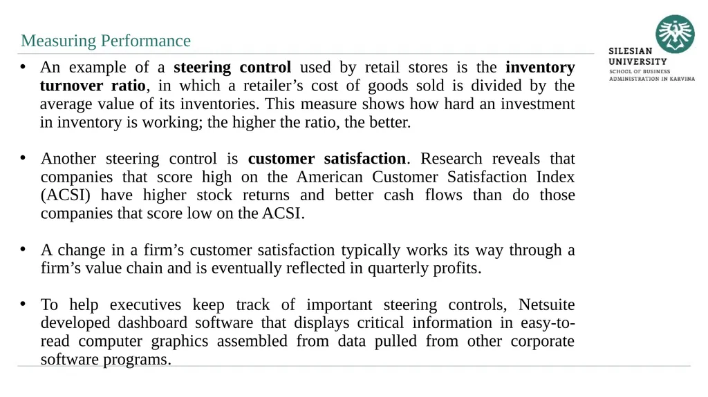 Strategy Control Ing. Šárka Zapletalová, Ph.D. - slide 13 of 28