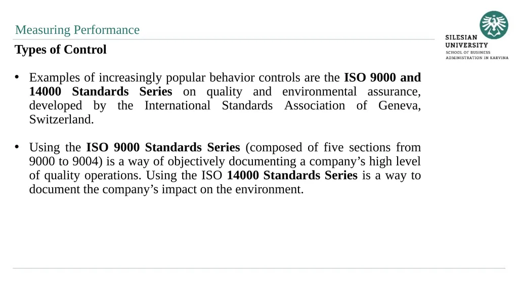 Strategy Control Ing. Šárka Zapletalová, Ph.D. - slide 15 of 28
