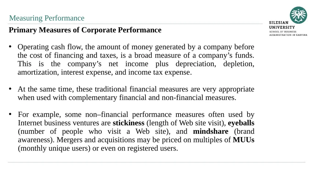 Strategy Control Ing. Šárka Zapletalová, Ph.D. - slide 18 of 28