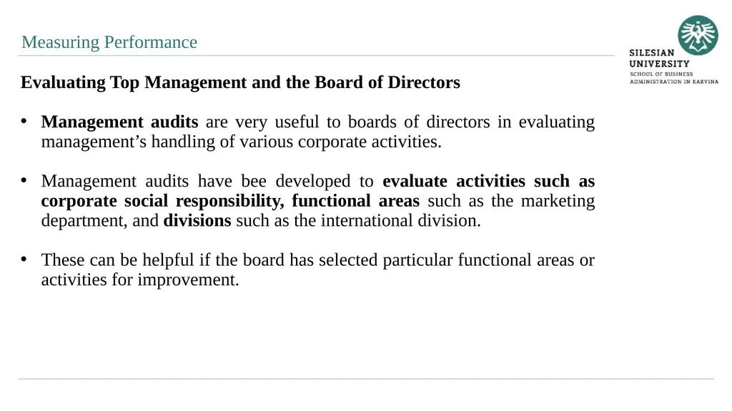 Strategy Control Ing. Šárka Zapletalová, Ph.D. - slide 23 of 28