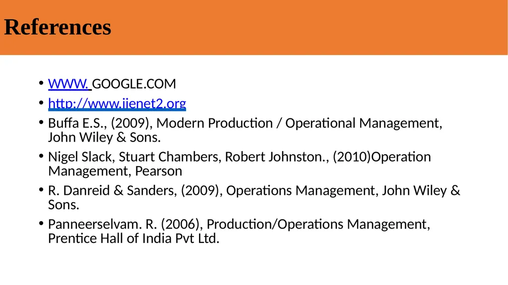Introduction to Industrial Engineering Dr M Vijaya - slide 24 of 25