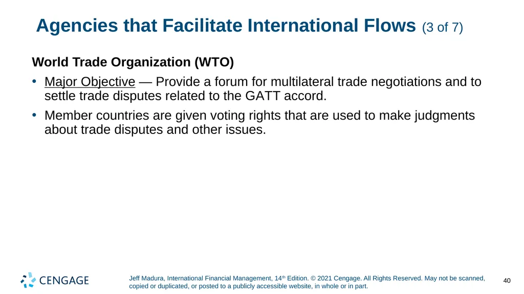 Chapter 2 International Flow of Funds Jeff Madura, - slide 40 of 48