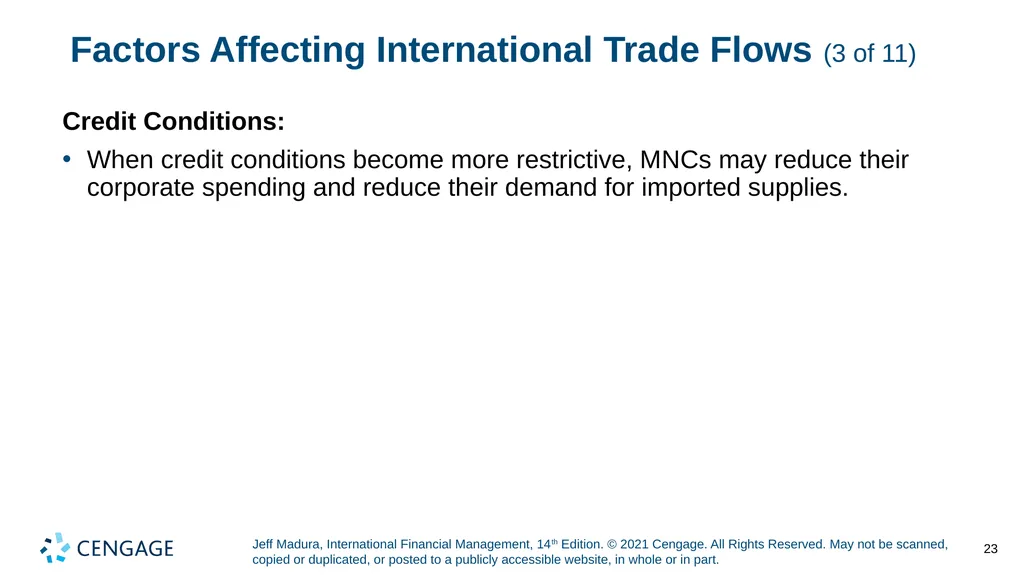 Chapter 2 International Flow of Funds Jeff Madura, - slide 23 of 48