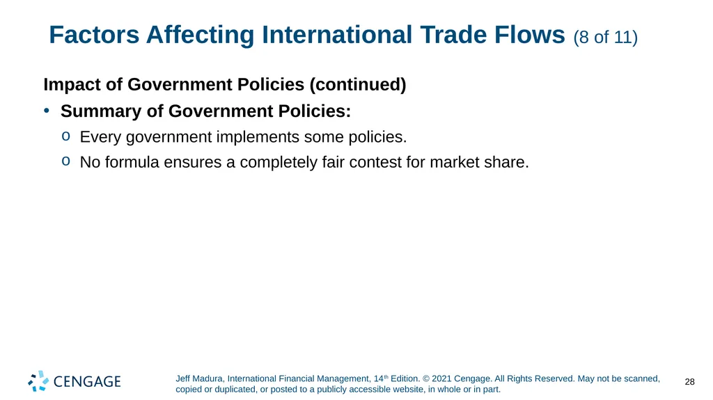 Chapter 2 International Flow of Funds Jeff Madura, - slide 28 of 48