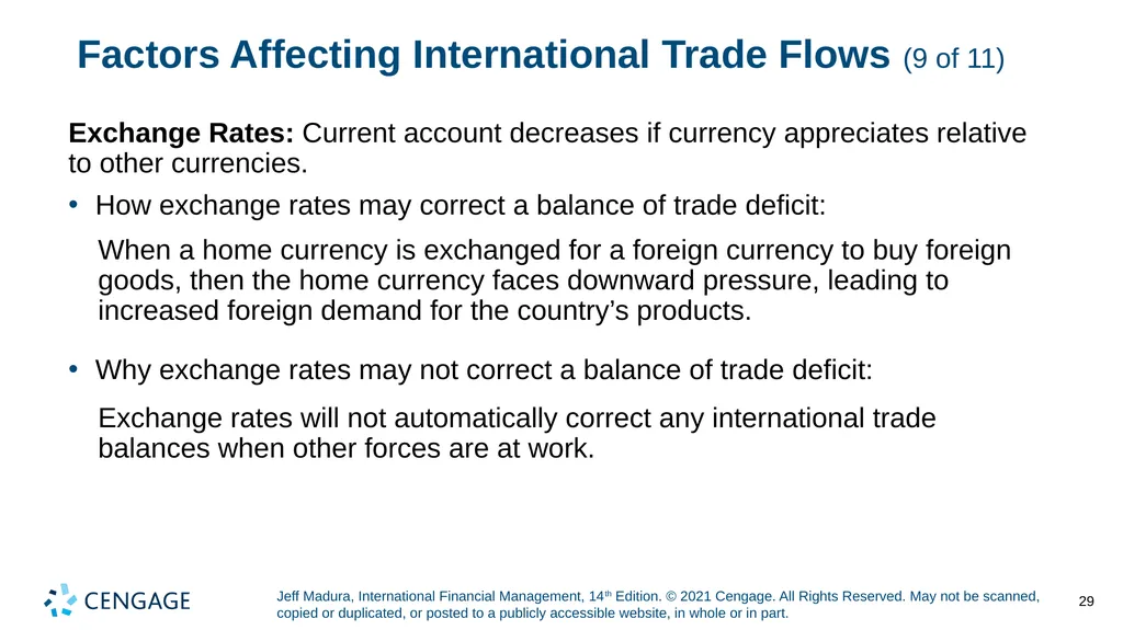 Chapter 2 International Flow of Funds Jeff Madura, - slide 29 of 48