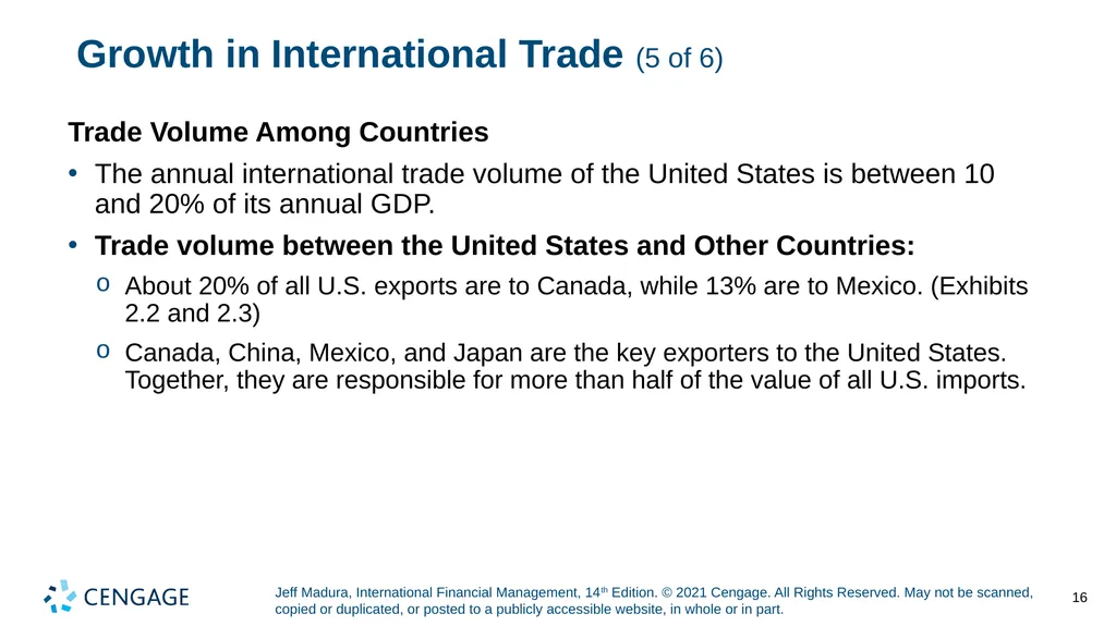 Chapter 2 International Flow of Funds Jeff Madura, - slide 16 of 48