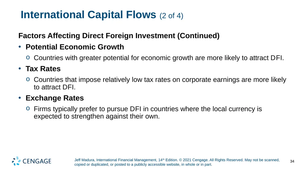 Chapter 2 International Flow of Funds Jeff Madura, - slide 34 of 48