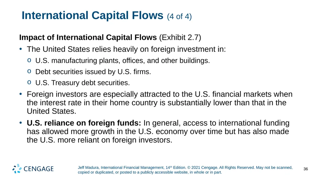 Chapter 2 International Flow of Funds Jeff Madura, - slide 36 of 48