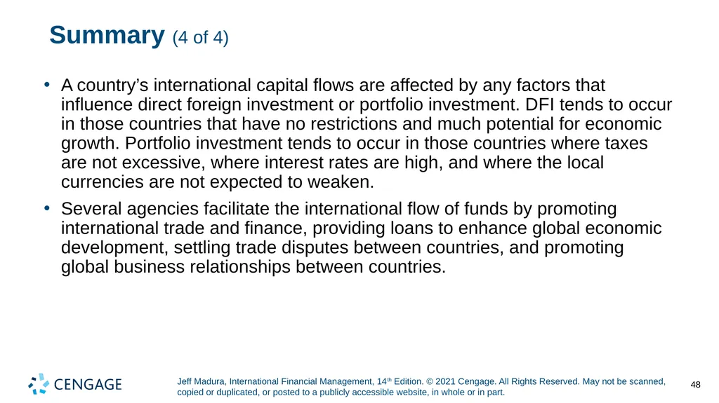 Chapter 2 International Flow of Funds Jeff Madura, - slide 48 of 48