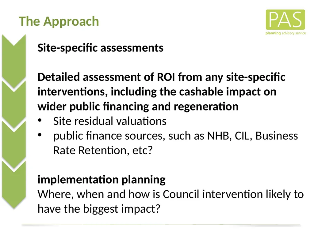 www. pas.gov.uk The Direct Financial Implications - slide 43 of 53