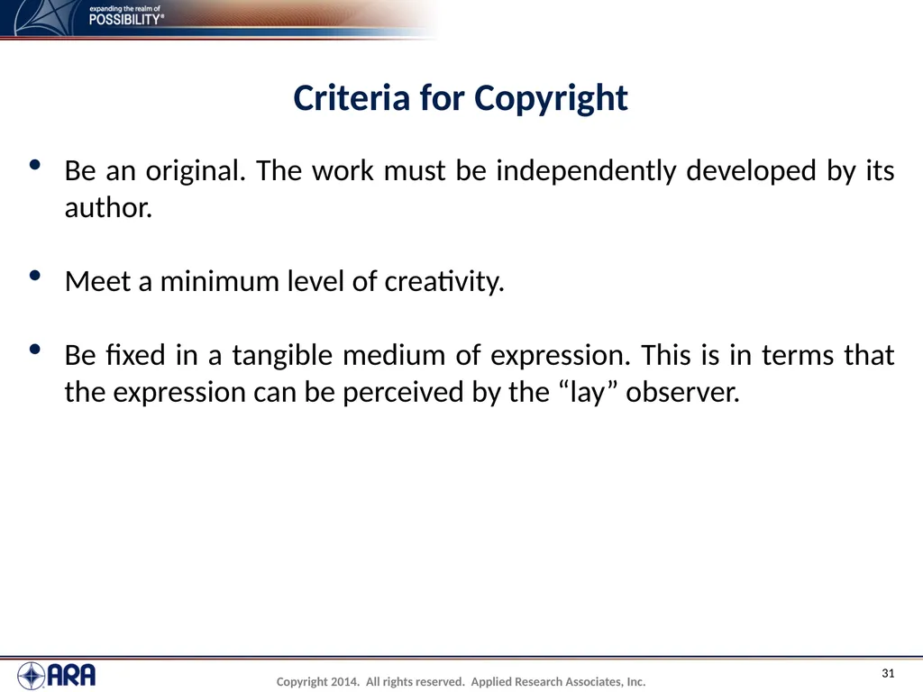 NCHRP 20-89 - Intellectual Property Management - slide 31 of 100