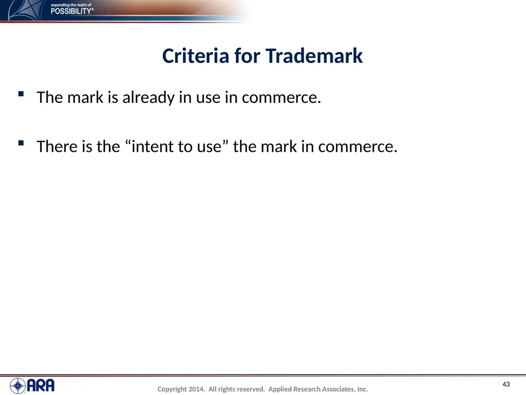 NCHRP 20-89 - Intellectual Property Management - slide 43 of 100