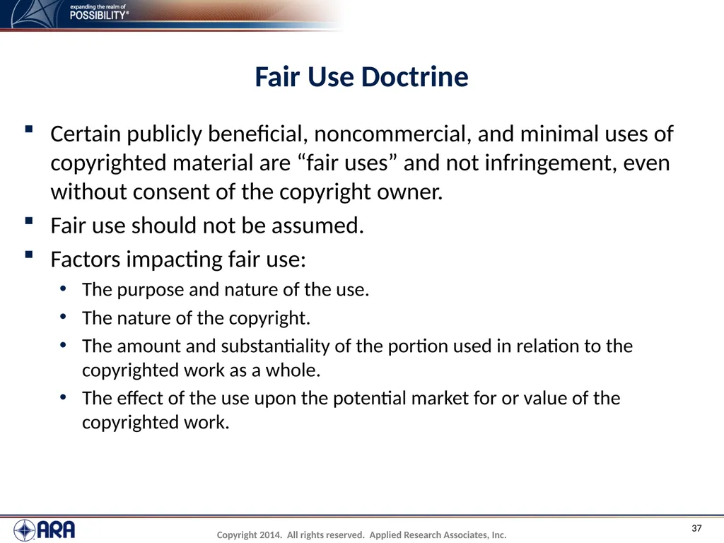 NCHRP 20-89 - Intellectual Property Management - slide 37 of 100