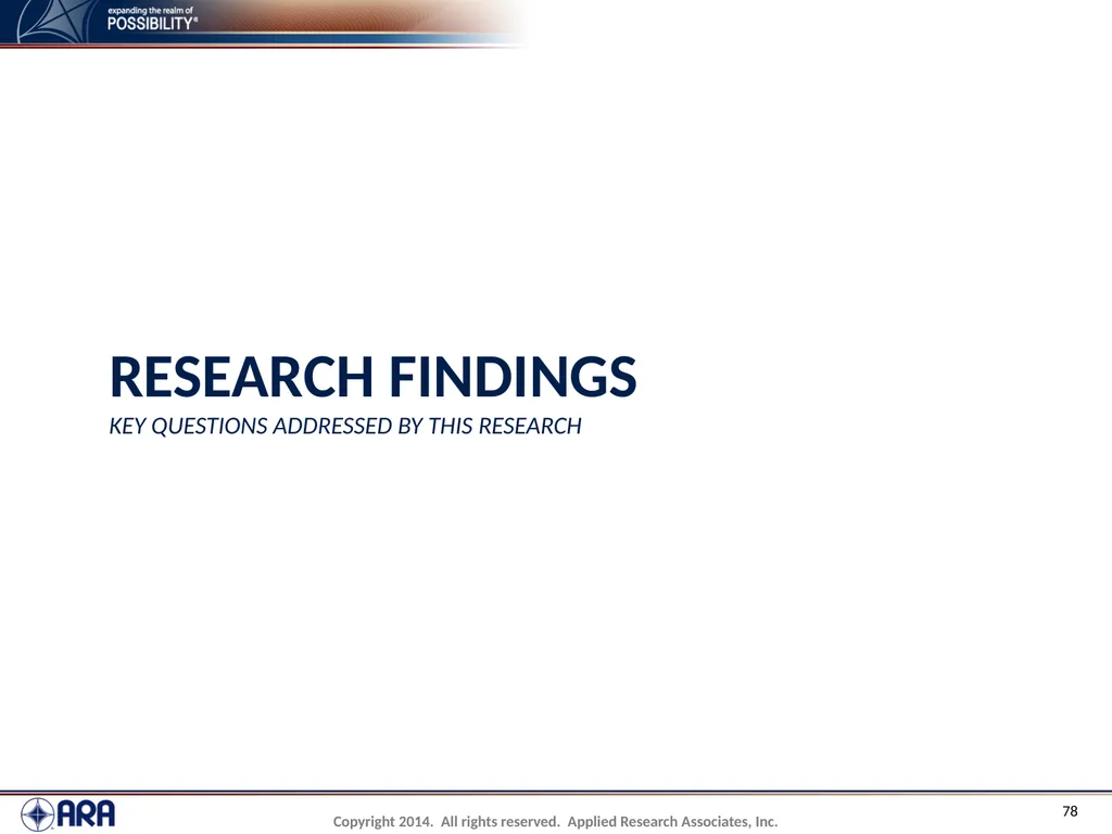 NCHRP 20-89 - Intellectual Property Management - slide 78 of 100