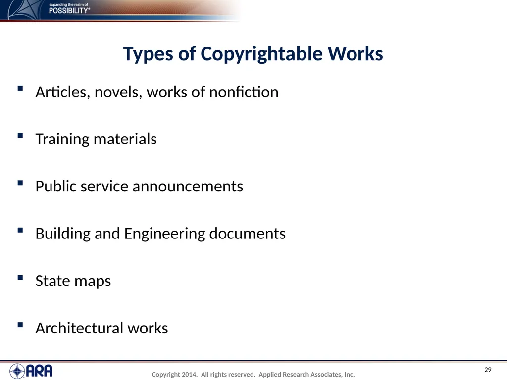 NCHRP 20-89 - Intellectual Property Management - slide 29 of 100