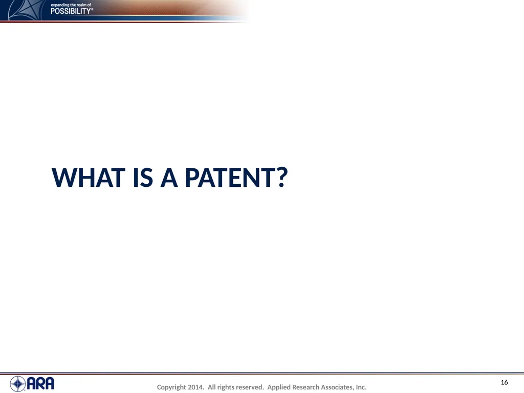 NCHRP 20-89 - Intellectual Property Management - slide 16 of 100