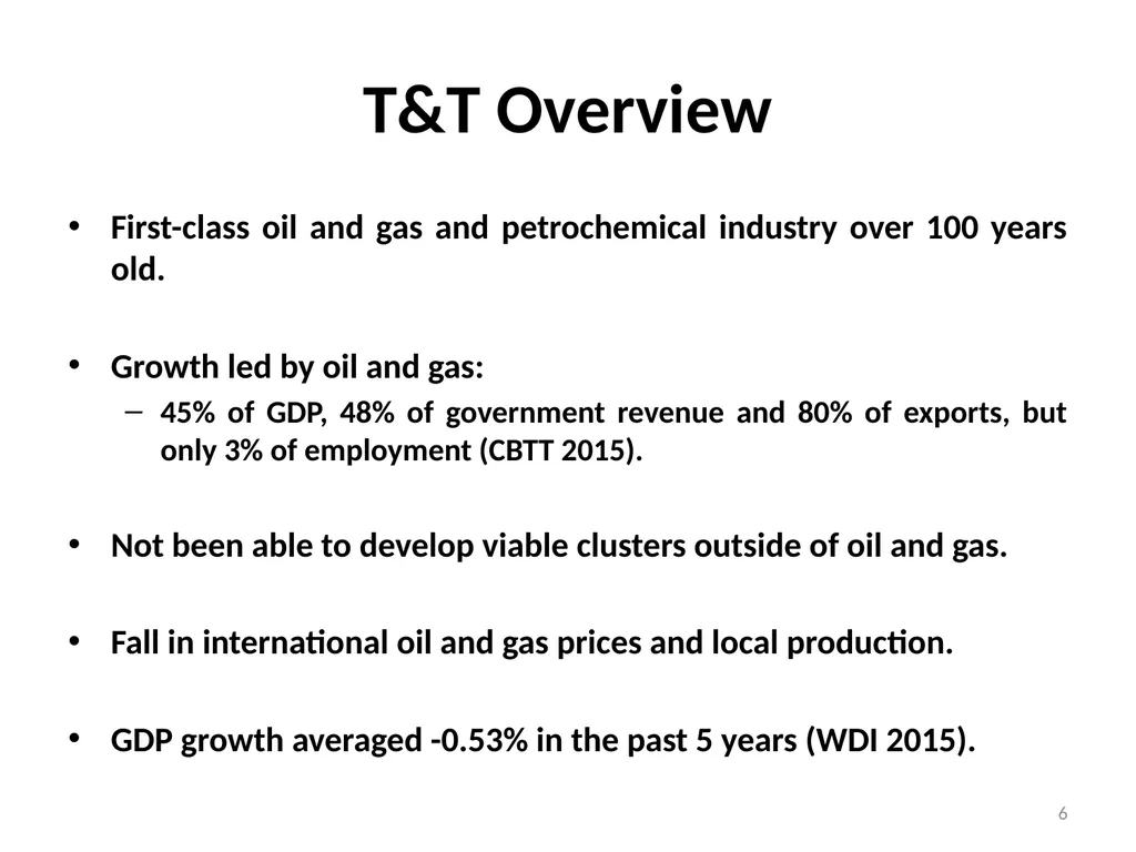 Extractive Industries as a Platform for the - slide 6 of 17