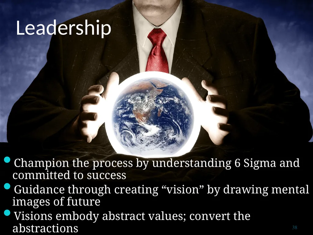 Six Sigma Chad Laux 1 Strategic Model Strategy - slide 38 of 39