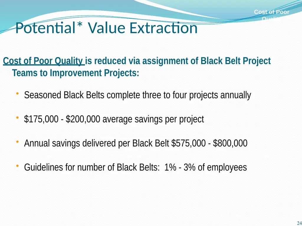 Six Sigma Chad Laux 1 Strategic Model Strategy - slide 24 of 39