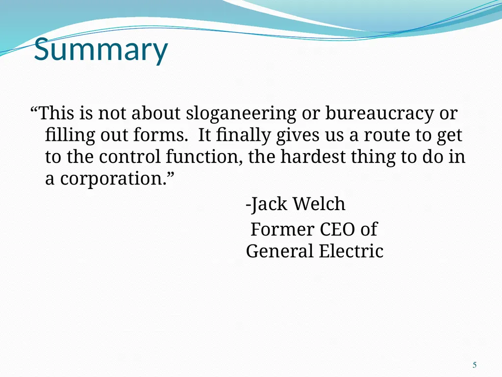 Six Sigma Chad Laux 1 Strategic Model Strategy - slide 5 of 39