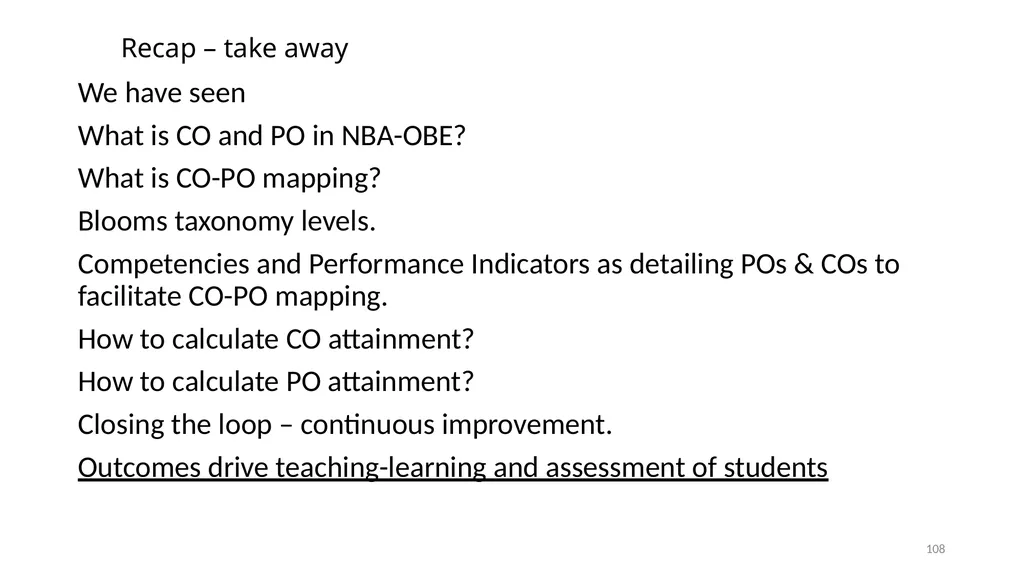 NBA and VTU organized Program on Awareness - slide 108 of 122