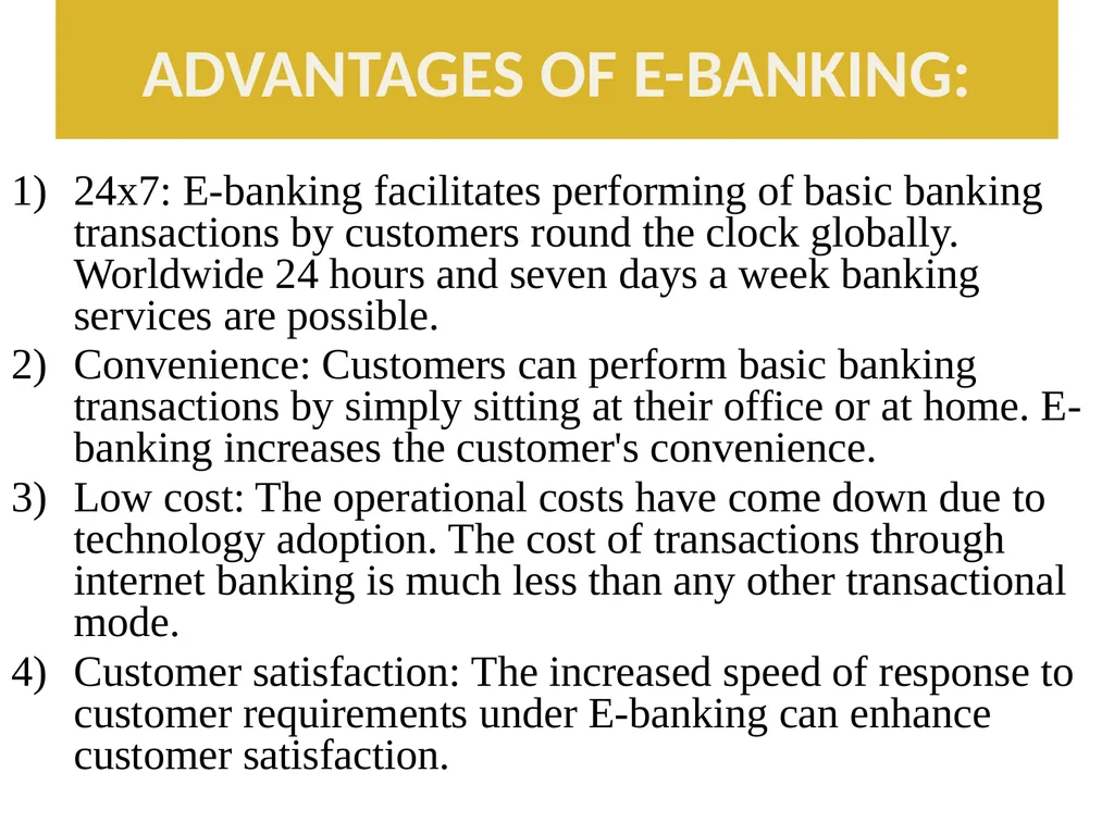 Technology in Banking CHAPTER 6 INTRODUCTION The - slide 14 of 38