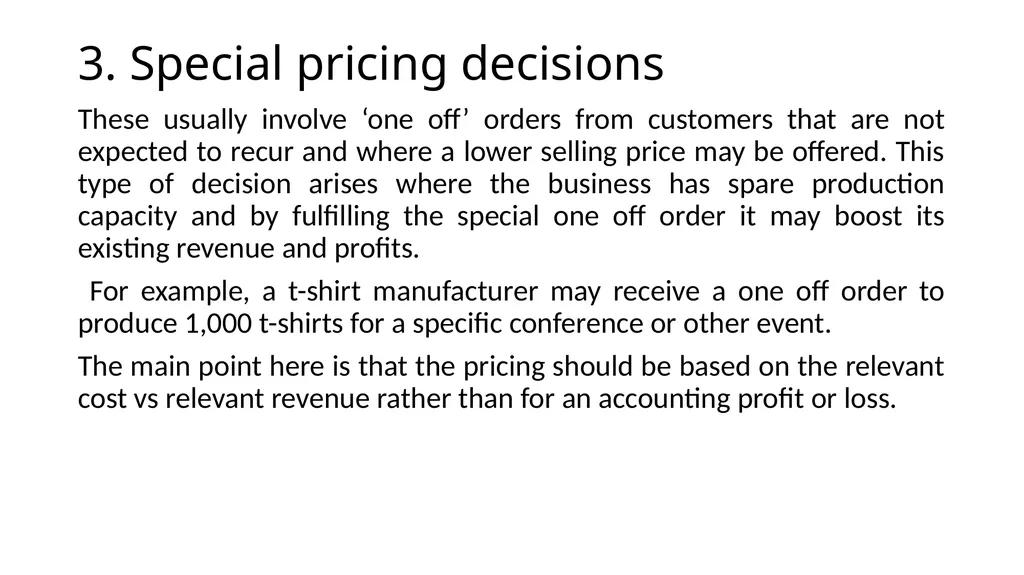 Short Term Decision Making Chathuri Senarath - slide 15 of 18