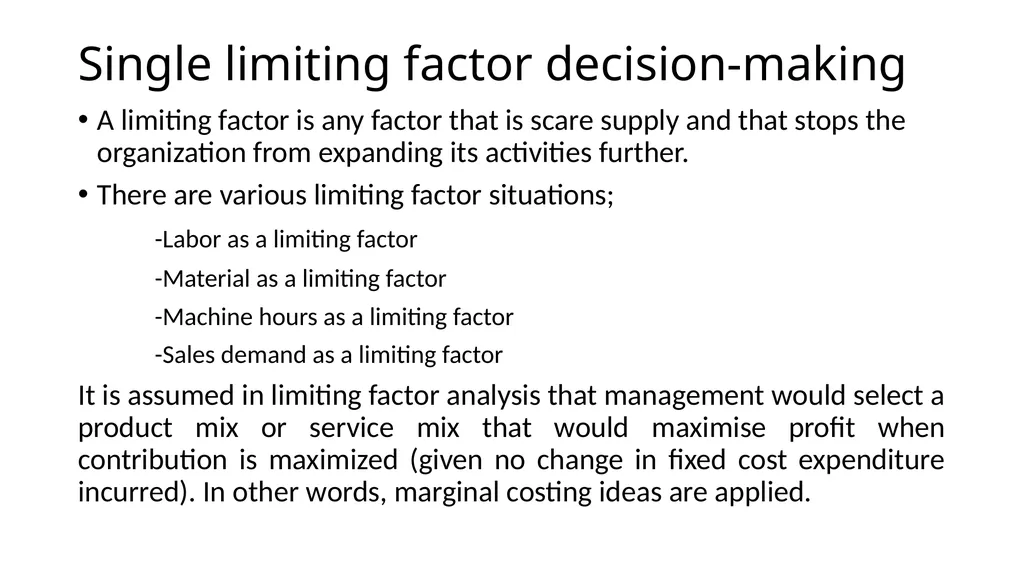 Short Term Decision Making Chathuri Senarath - slide 13 of 18
