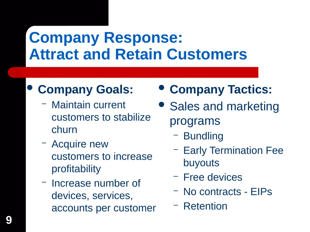 1 Wireless Industry Overview: The Impact of - slide 9 of 18