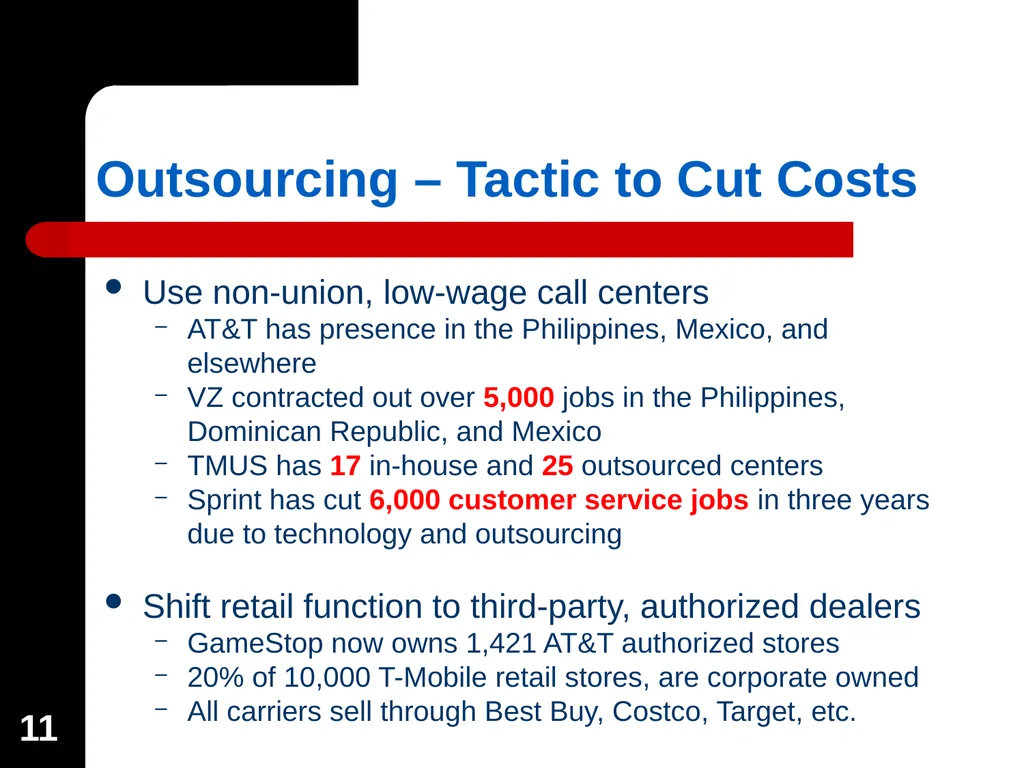 1 Wireless Industry Overview: The Impact of - slide 11 of 18