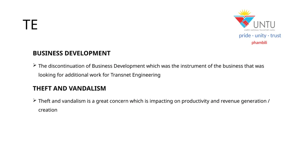 DPE presentation 01 Nov 2023 pride · unity · trust - slide 9 of 18
