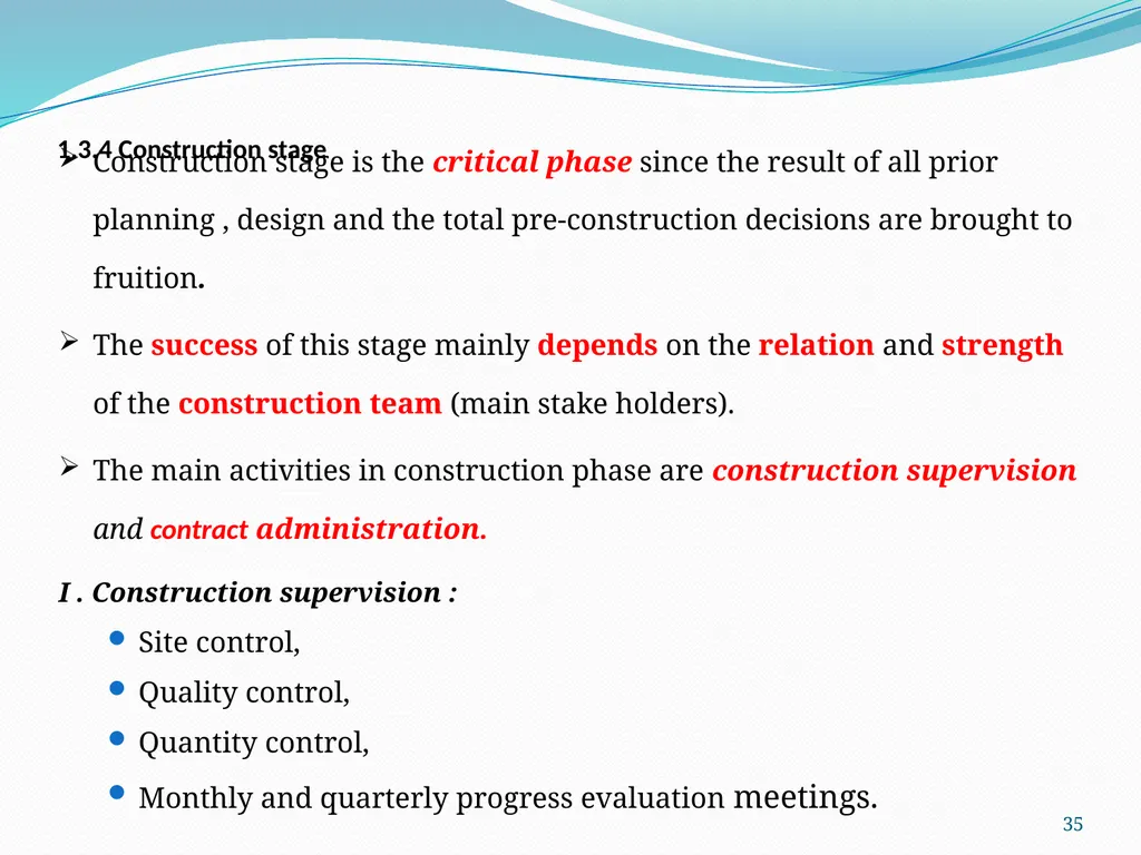 1 COTM 4504: CONTRACT ADMINISTRATION CHAPTER 1 - slide 35 of 55